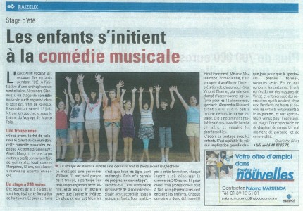 Comedie musicale
